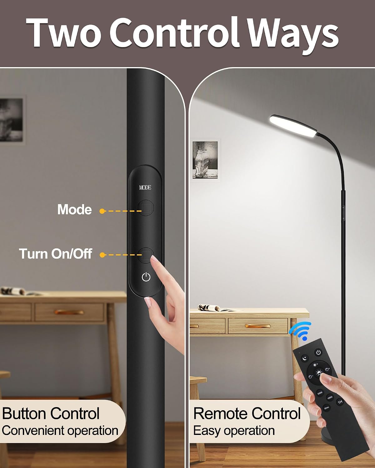 LÁMPARA DE TERAPIA DE LUZ LANSUPER 10000 LUX SIN UV PARA PISO - 5