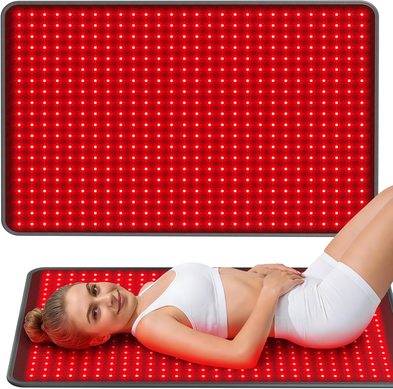 ALMOHADILLA TERAPÉUTICA COMFYTEMP RED LIGHT THERAPY 41.5'' X 26'' 660NM Y 850NM - 1