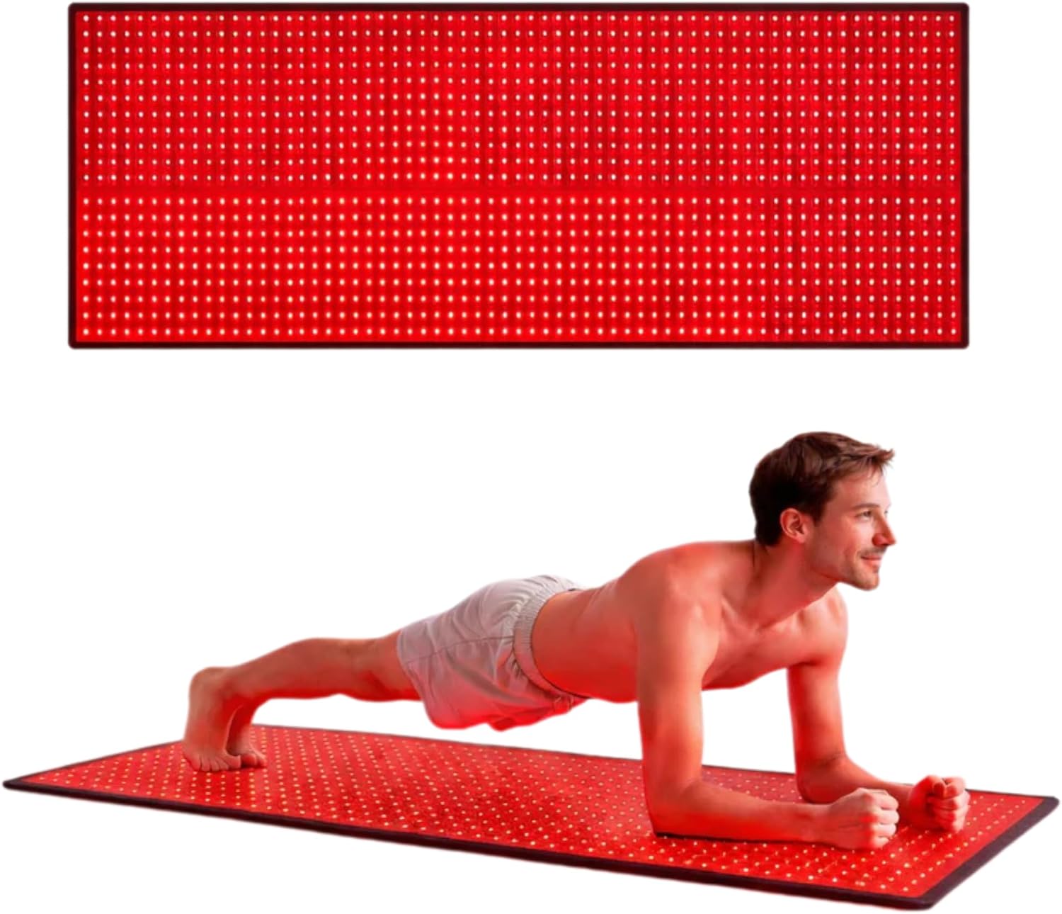 ALMOHADILLA TERAPÉUTICA NUVIO RED LIGHT THERAPY PARA CUERPO CON 5 NIVELES DE INTENSIDAD - 1