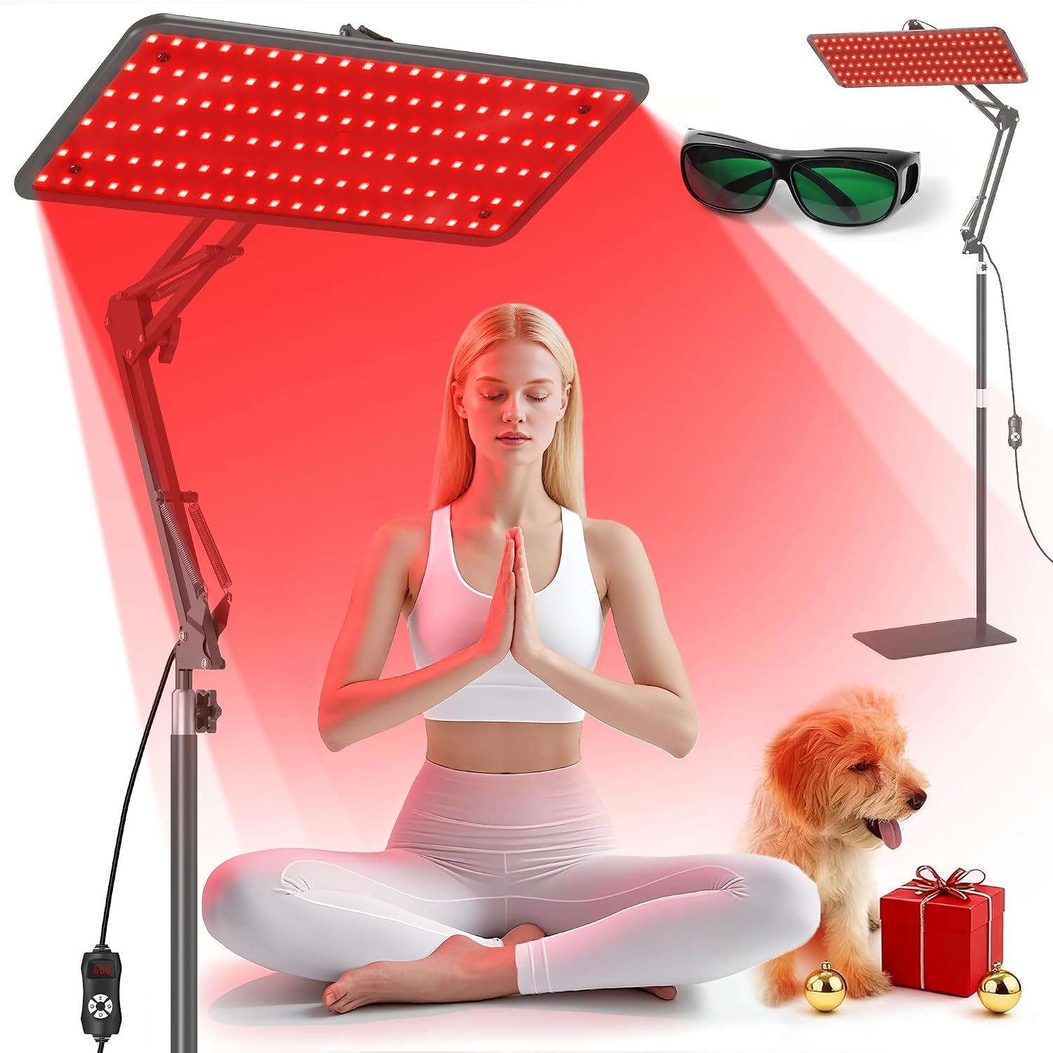 LÁMPARA DE TERAPIA DE LUZ ROJA MORFONE TRI-WAVELENGTH 660NM, 850NM, 940NM - 1