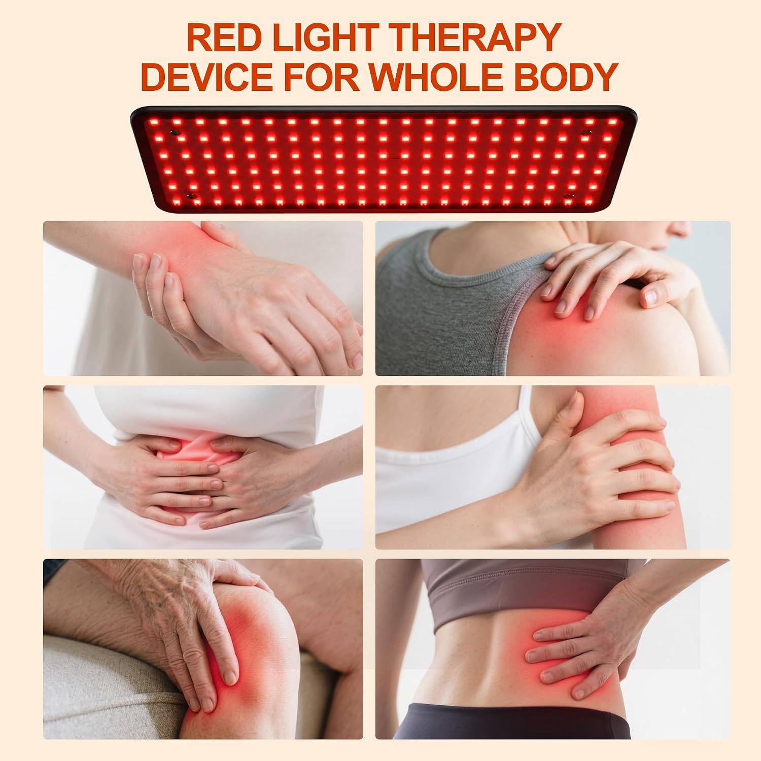 LÁMPARA DE TERAPIA DE LUZ ROJA MORFONE TRI-WAVELENGTH 660NM, 850NM, 940NM - 4