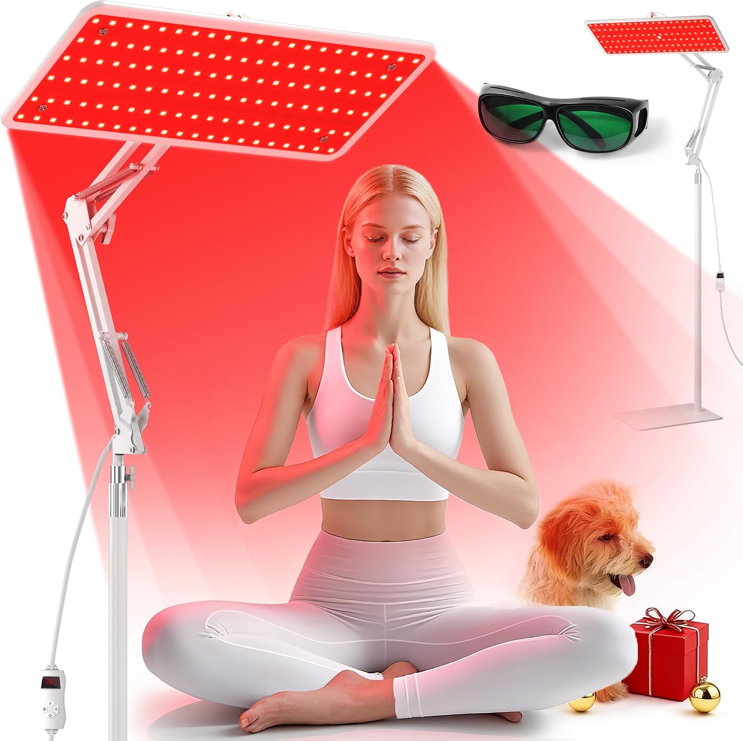 ALMOHADA TERAPÉUTICA MORFONE RED LIGHT THERAPY TRI-WAVELENGTH 660NM 850NM 940NM - 1