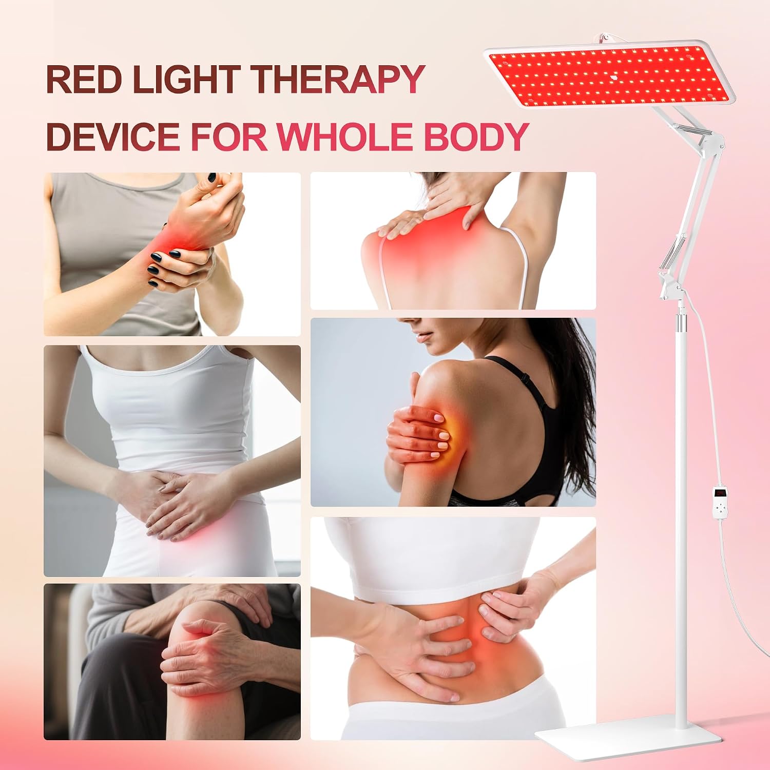ALMOHADA TERAPÉUTICA MORFONE RED LIGHT THERAPY TRI-WAVELENGTH 660NM 850NM 940NM - 4