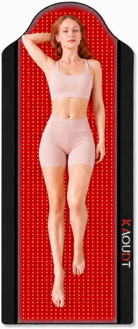 ALMOHADILLA TERAPÉUTICA KAOUDT 72X33 PULGADAS TPU PARA TERAPIA DE LUZ ROJA CUERPO COMPLETO - 1