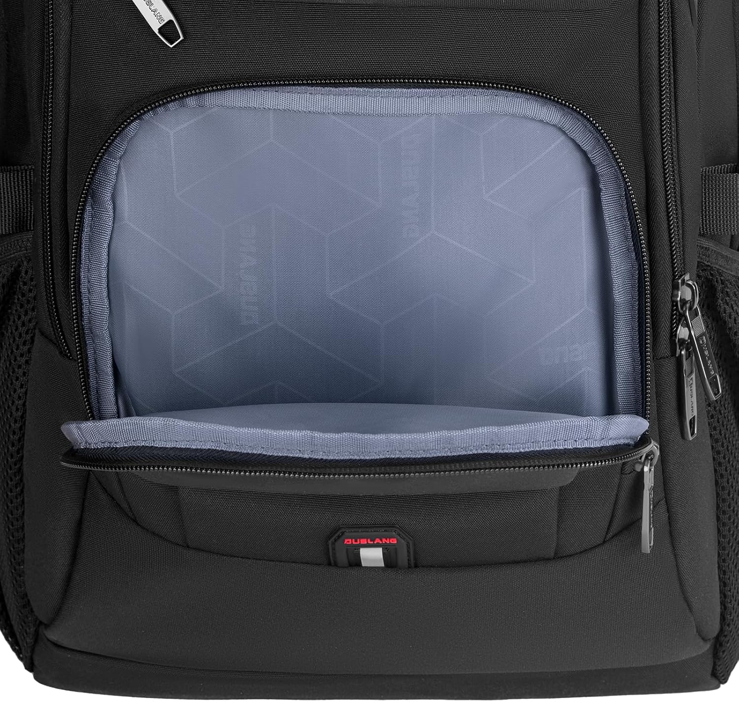MOCHILA PARA LAPTOP DUSLANG 17 PULGADAS CON PUERTO USB PARA CARGA COLOR NEGRO - 4