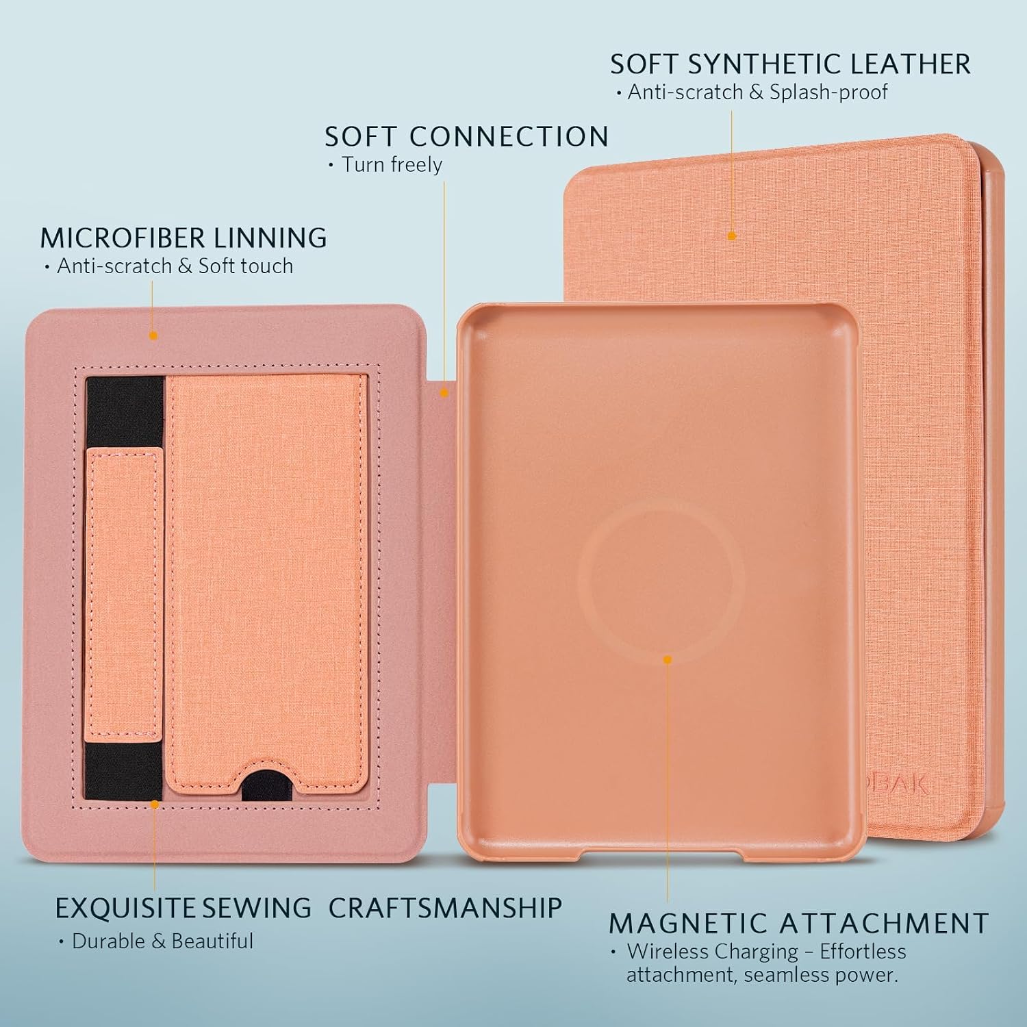 ESTUCHE COBAK PARA KINDLE PAPERWHITE Y KINDLE COLORSOFT 7 PULGADAS 2024 - 3