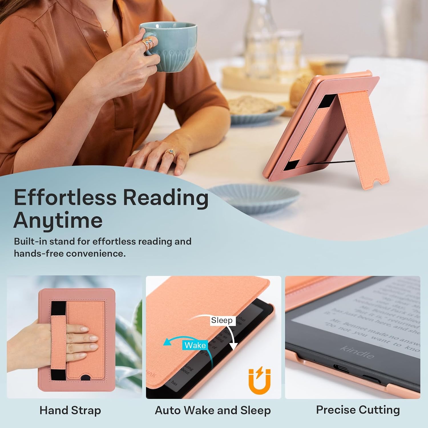 ESTUCHE COBAK PARA KINDLE PAPERWHITE Y KINDLE COLORSOFT 7 PULGADAS 2024 - 4