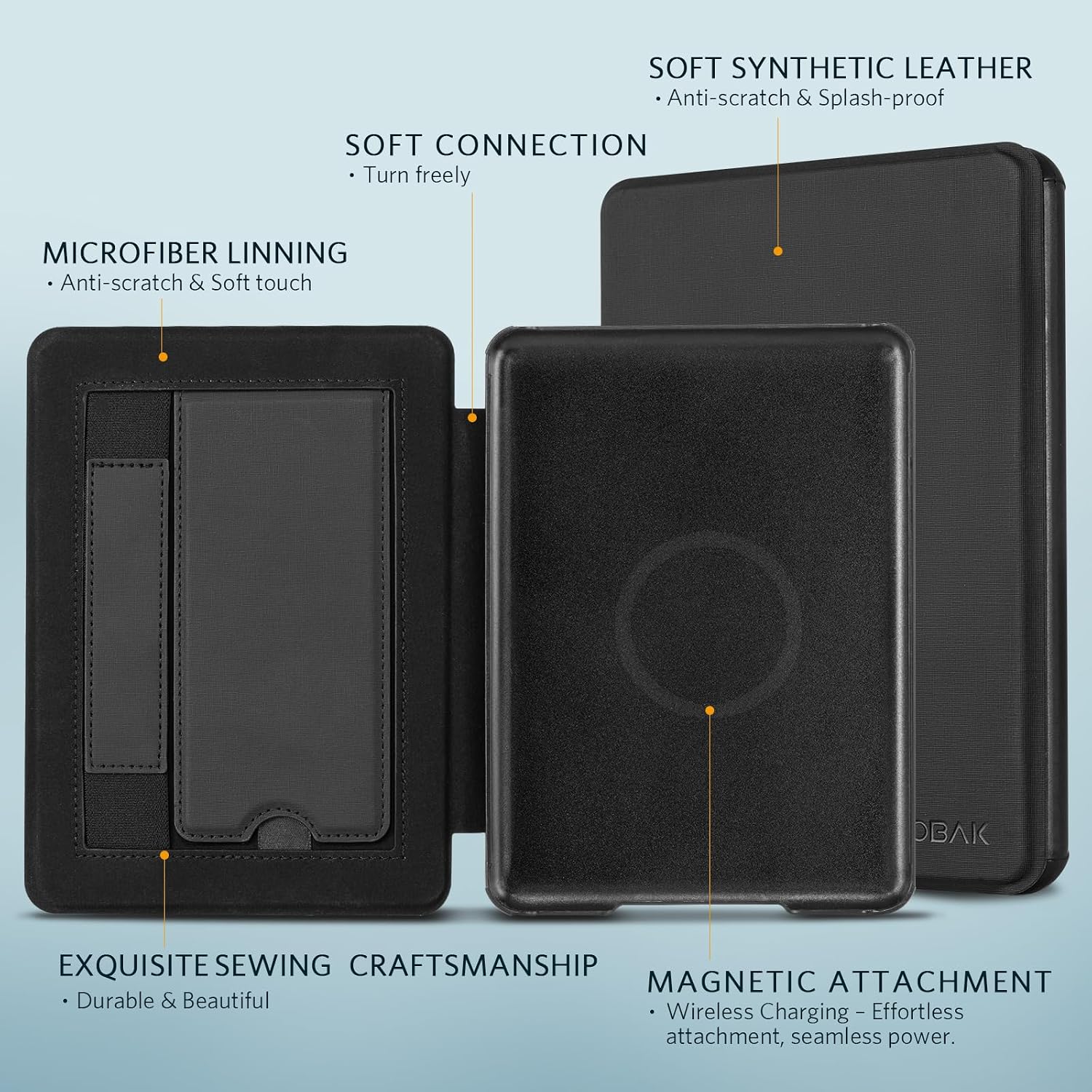 ESTUCHE COBAK PARA KINDLE PAPERWHITE 7' 12ª GEN 2024 Y KINDLE COLORSOFT - 2