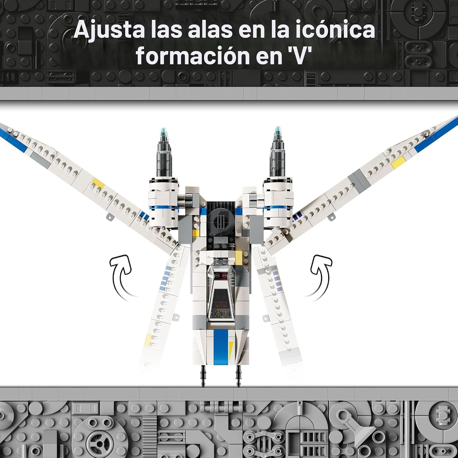 SET DE CONSTRUCCIÓN LEGO STAR WARS REBEL U-WING STARFIGHTER 75399 - 3
