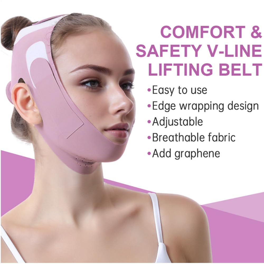 MASCARILLA FACIAL ROWMATE GRAPHENE V-LINE LILAC MEDIANA - 3