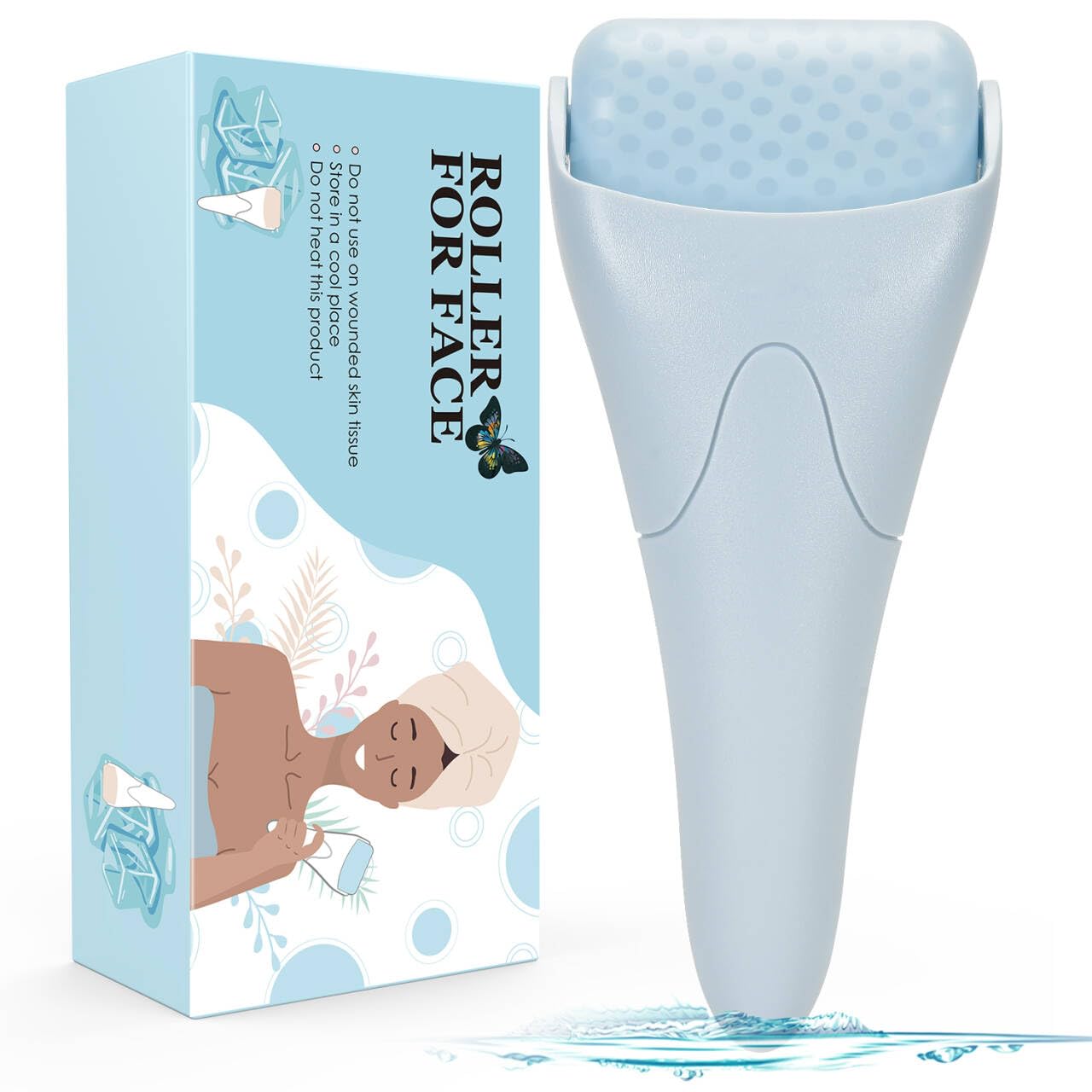RODILLO FACIAL FRONNOR ICE ROLLER PARA OJOS Y ROSTRO - 1