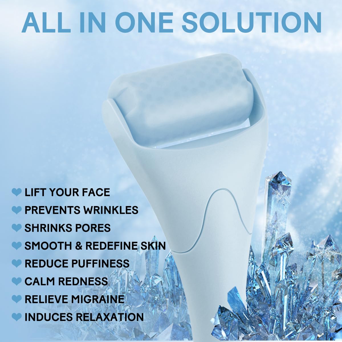 RODILLO FACIAL FRONNOR ICE ROLLER PARA OJOS Y ROSTRO - 2