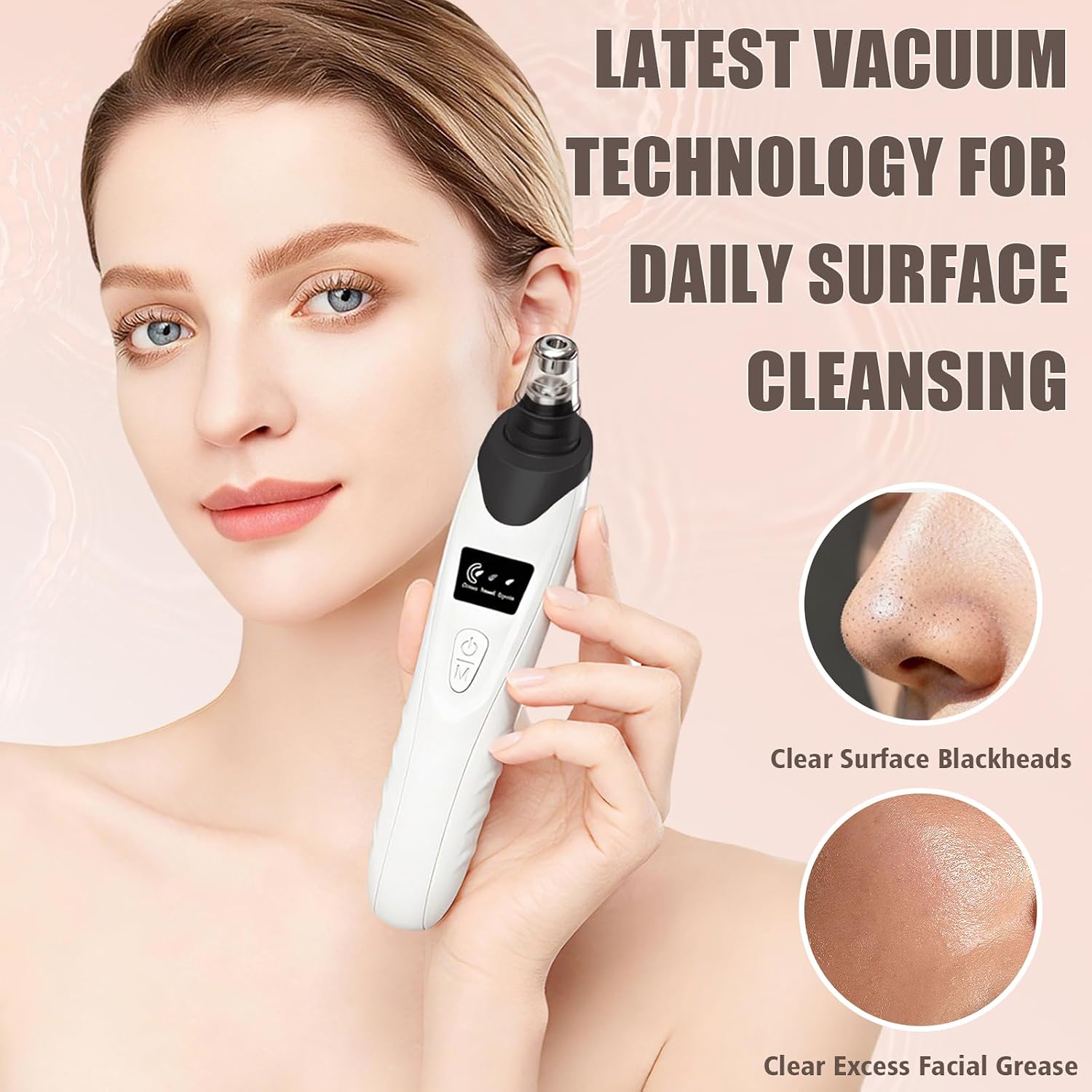 REMOVEDOR DE PUNTOS NEGROS GACKOKO BLACKHEAD REMOVER PORE VACUUM NEGRO - 2