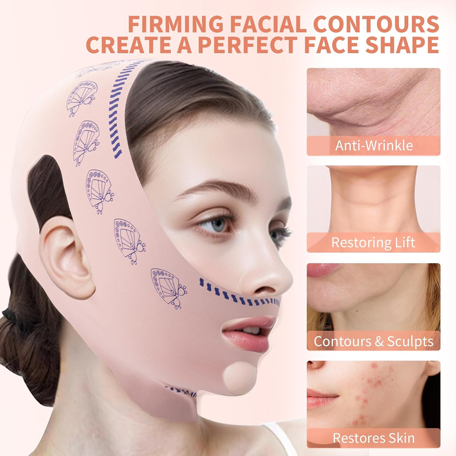 FAJA PARA MENTÓN DDSZAA REDUCTOR DOBLE MENTÓN Y LIFTING FACIAL - 2