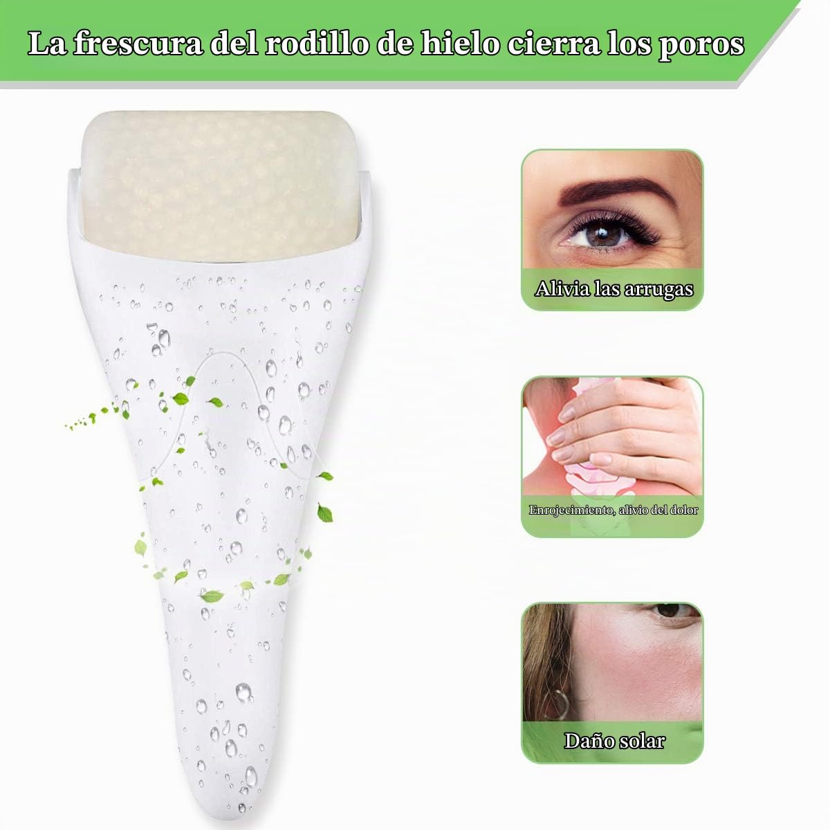 RODILLO DE HIELO PARA ROSTRO FRONNOR BLANCO - 3