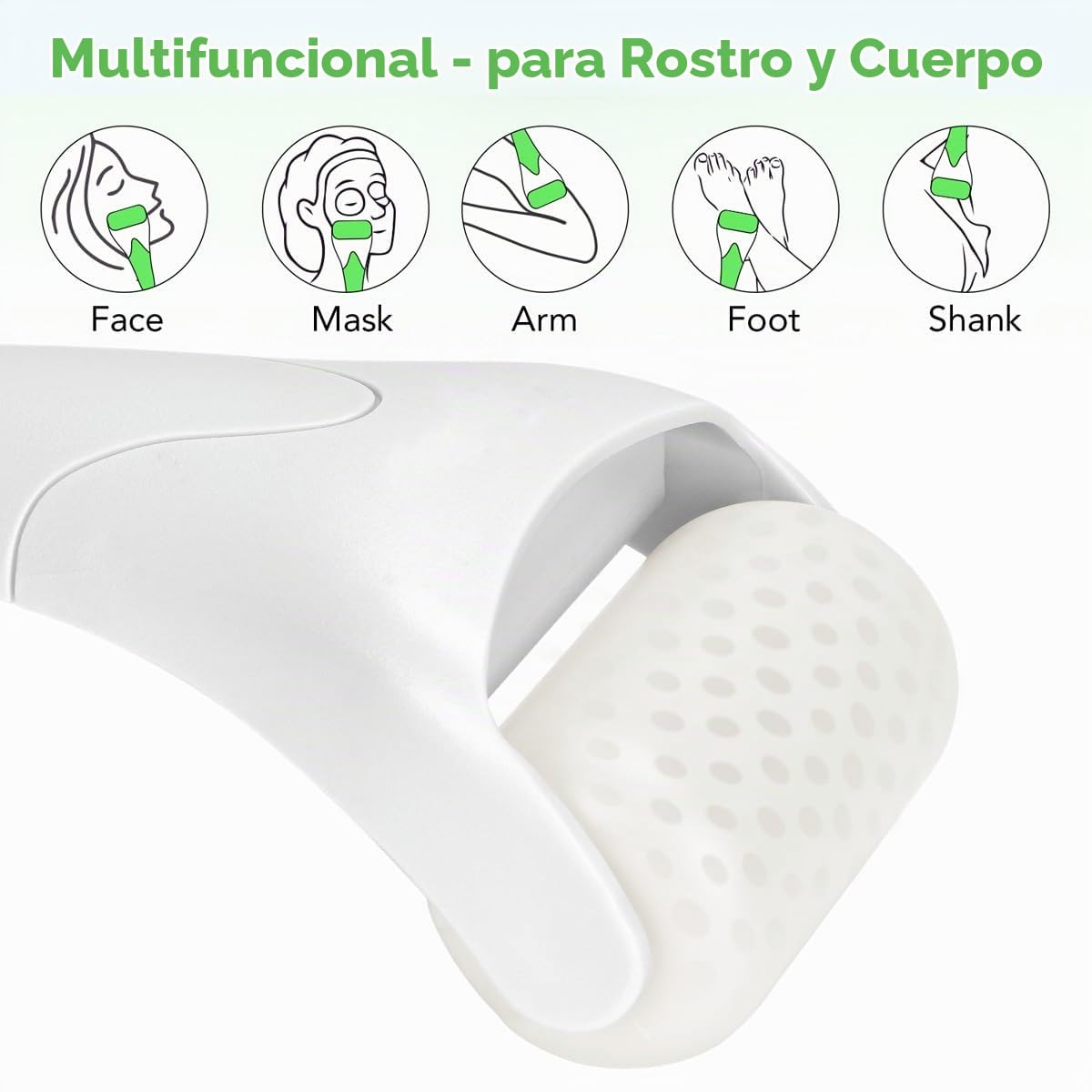 RODILLO DE HIELO PARA ROSTRO FRONNOR BLANCO - 5