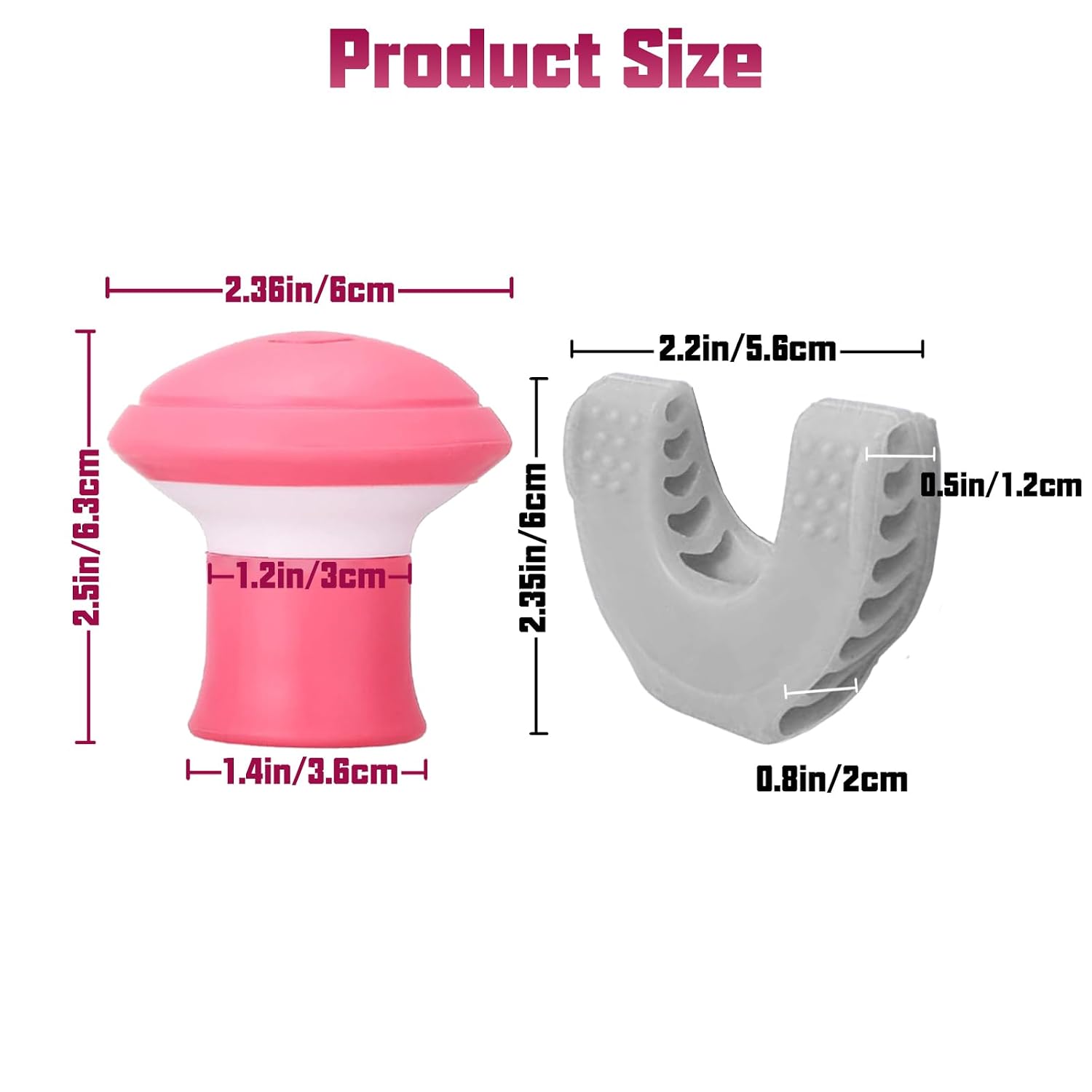 EJERCITADOR FACIAL Y MANDÍBULA HAIOLORPRO 3 PIEZAS PARA TONIFICAR Y REDUCIR PAPADA - 2