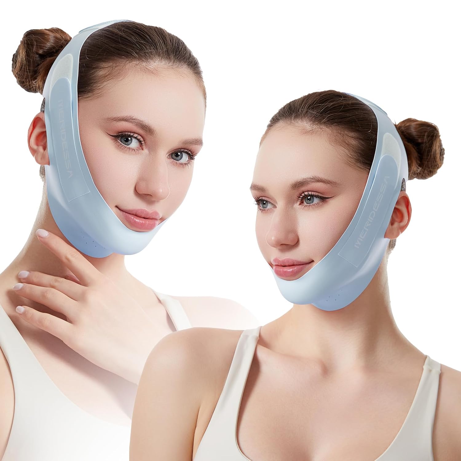 MASCARILLA FACIAL LIFTING MERIDESSA V-LIFT PRO AZUL - 1
