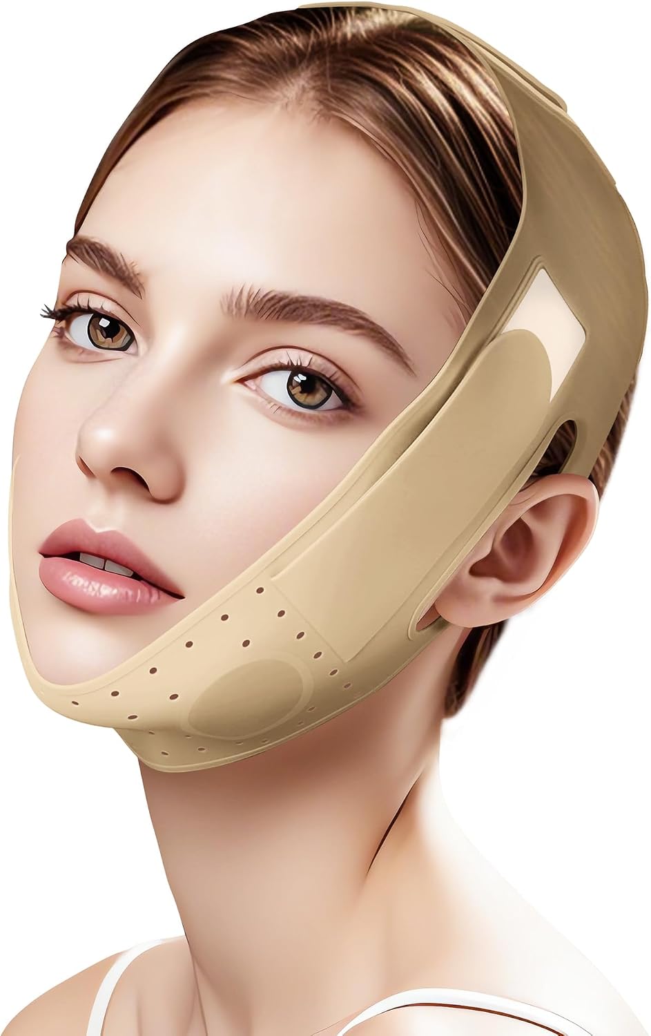 CINTA FACIAL DE SILICONA REUTILIZABLE JUSMORE PARA MENTÓN - 1