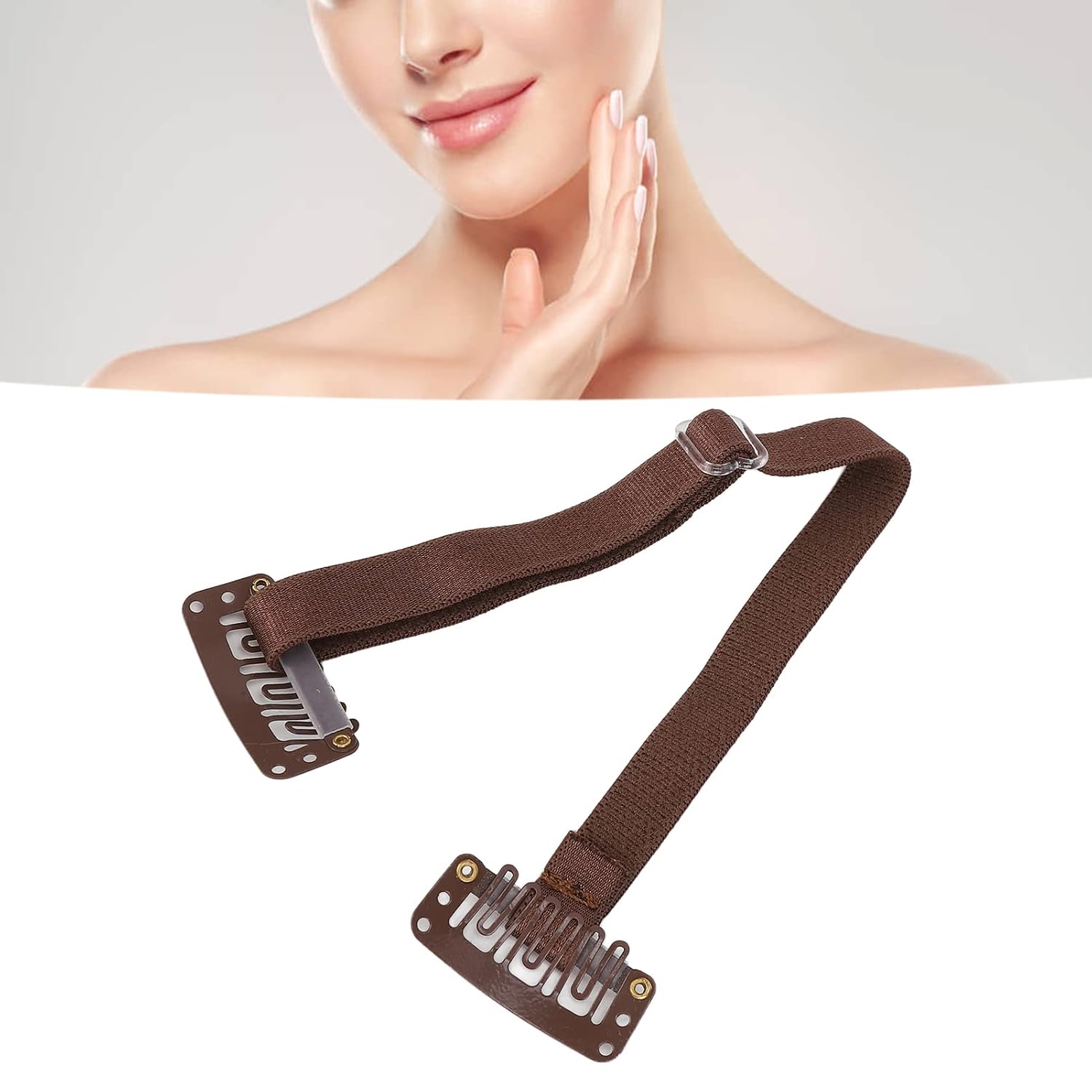 BANDAS FACIALES LUQEEG 4 UNIDADES CON CLIPS AJUSTABLES PARA LIFTING Y REDUCCIÓN DE ARRUGAS - 5