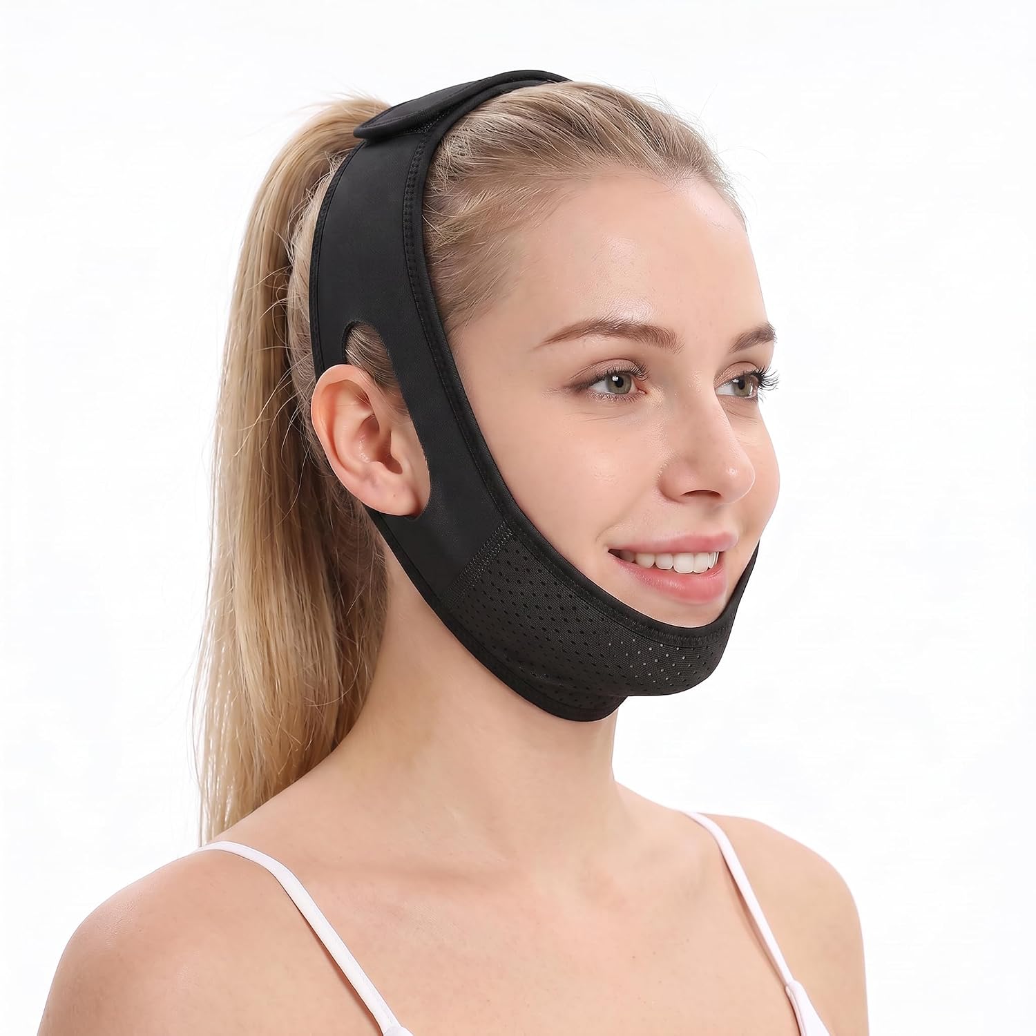 MASCARILLA FACIAL LIFTING V LINE REUTILIZABLE BOLEOUY NEGRA - 1