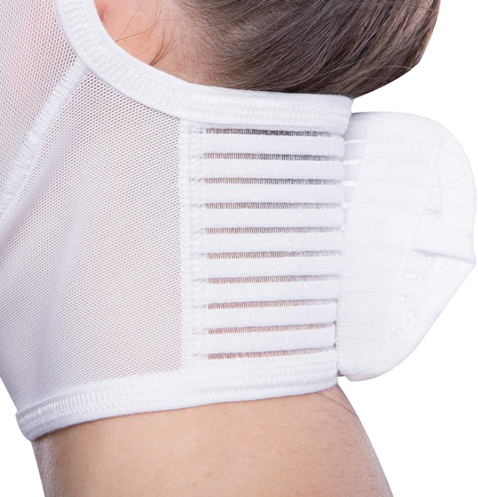MASCARILLA DE COMPRESIÓN POSTQUIRÚRGICA PARA MENTÓN Y CUELLO LIPOELASTIC FM EXTRA CON CIERRE DE VELCRO - 3
