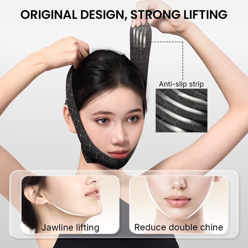REDUCTOR DE PAPADA CRYSLORA CINTA FACIAL LIFTING Y MOLDEADOR DE MANDÍBULA - 2