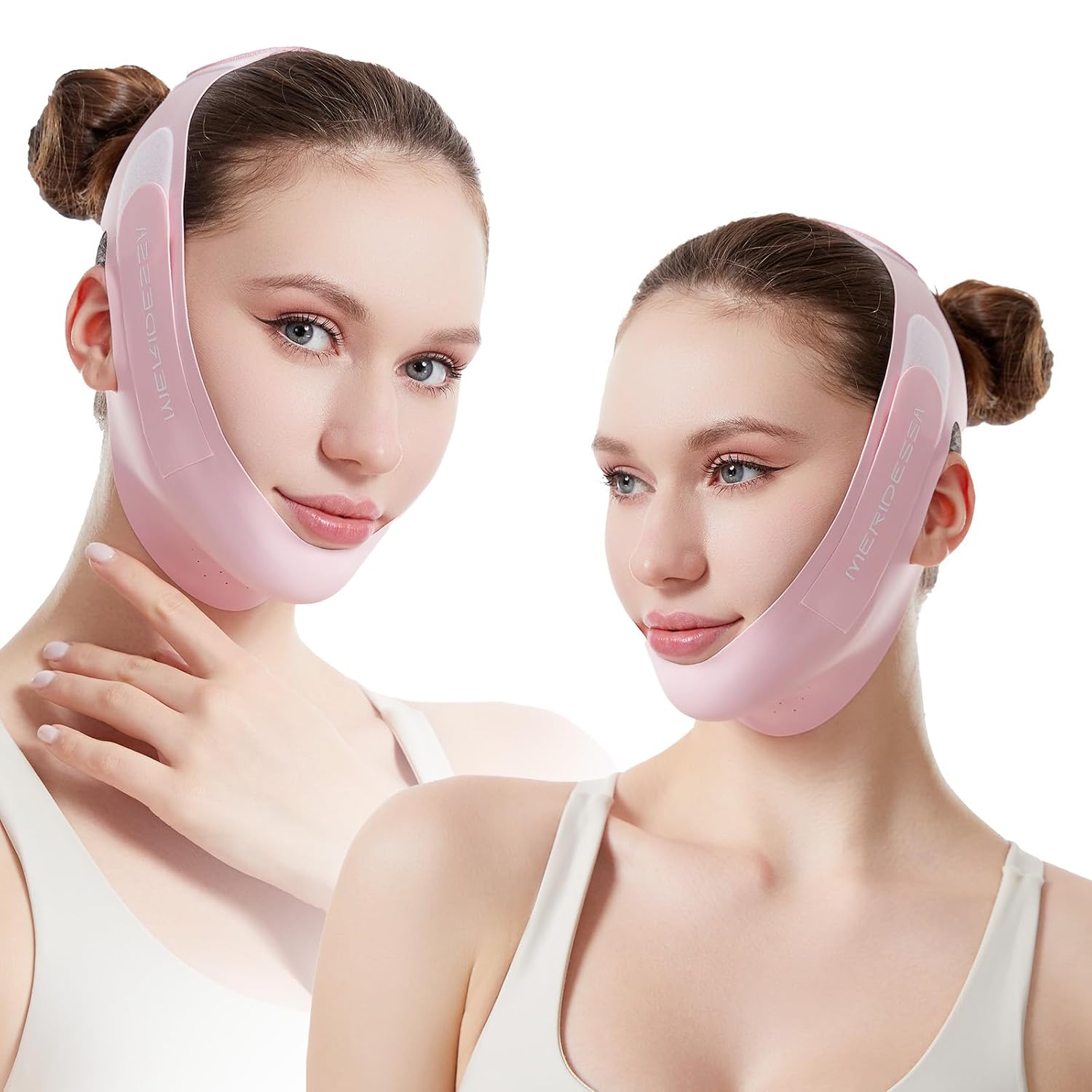 MASCARILLA FACIAL LIFTING V-LIFT PRO MERIDESSA ROSA - 1