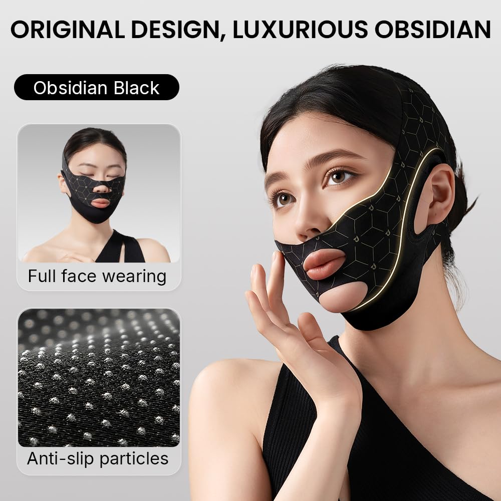 REDUCTOR DE PAPADA CRYSLORA CINTA FACIAL LIFTING AJUSTABLE - 3
