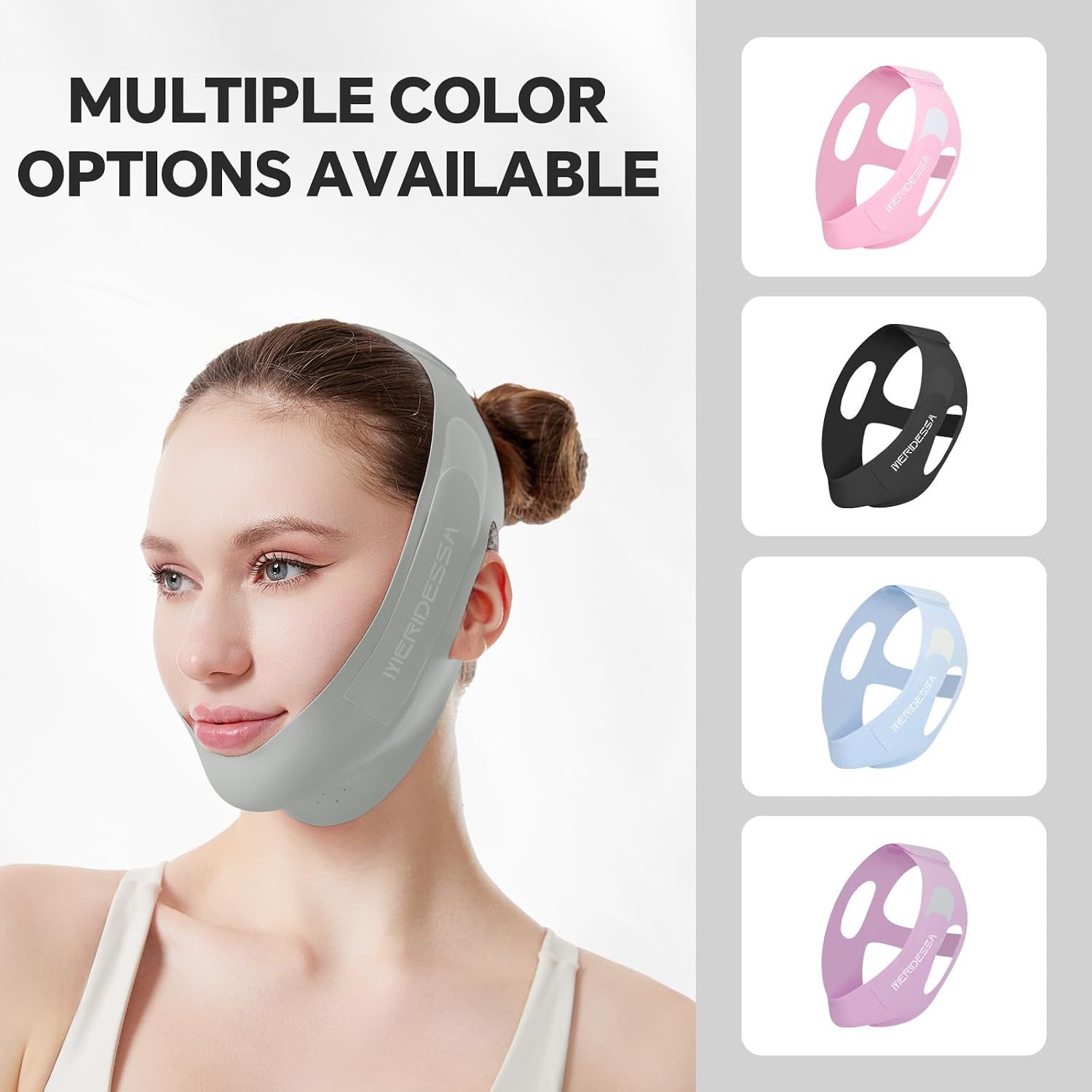 MASCARILLA FACIAL LIFTING MERIDESSA V-LIFT PRO V-LINE BEIGE - 2
