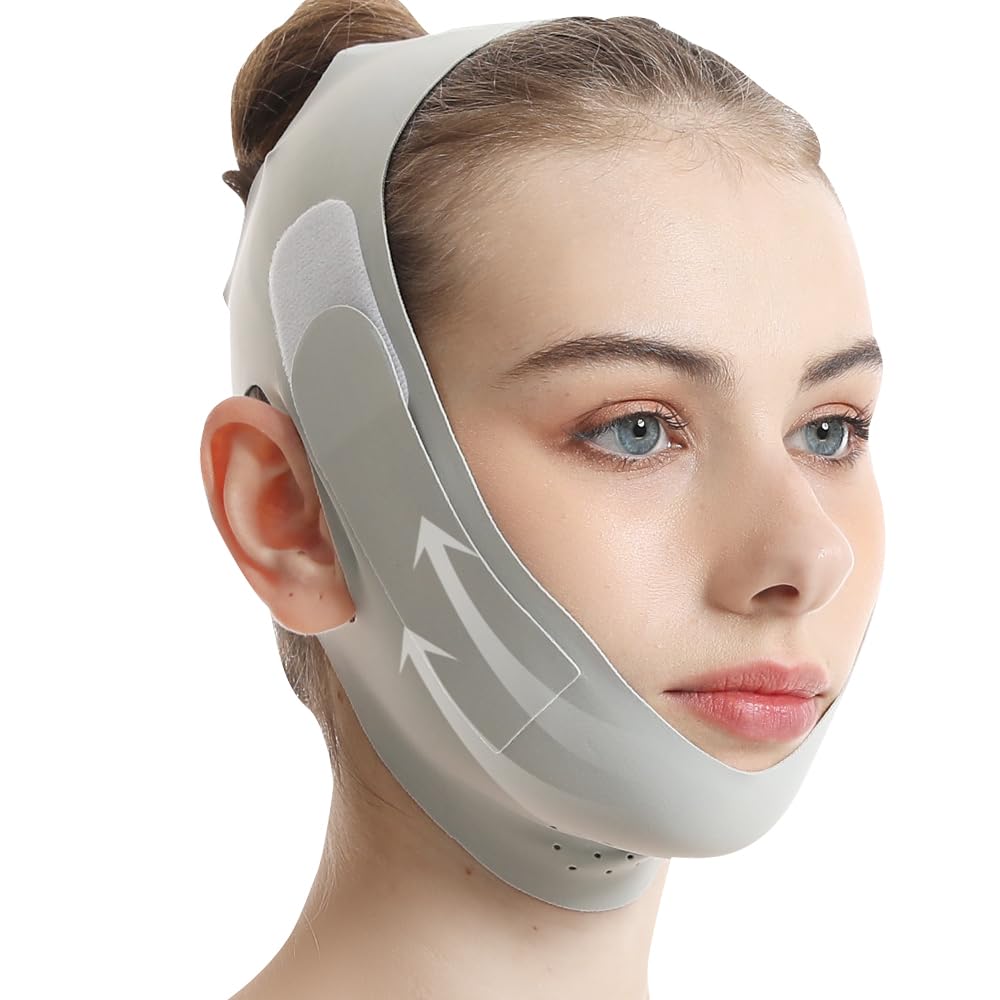 MASCARILLA FACIAL V LINE LIFTING LOSKE PARA REAFIRMAR Y CONTORNEAR - 1
