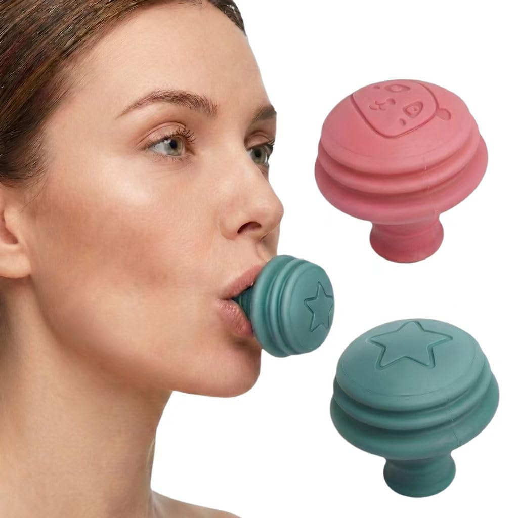 EJERCITADOR FACIAL VOEVEG PARA REDUCCIÓN DE PAPADA Y TONIFICACIÓN FACIAL 2 UNIDADES - 1