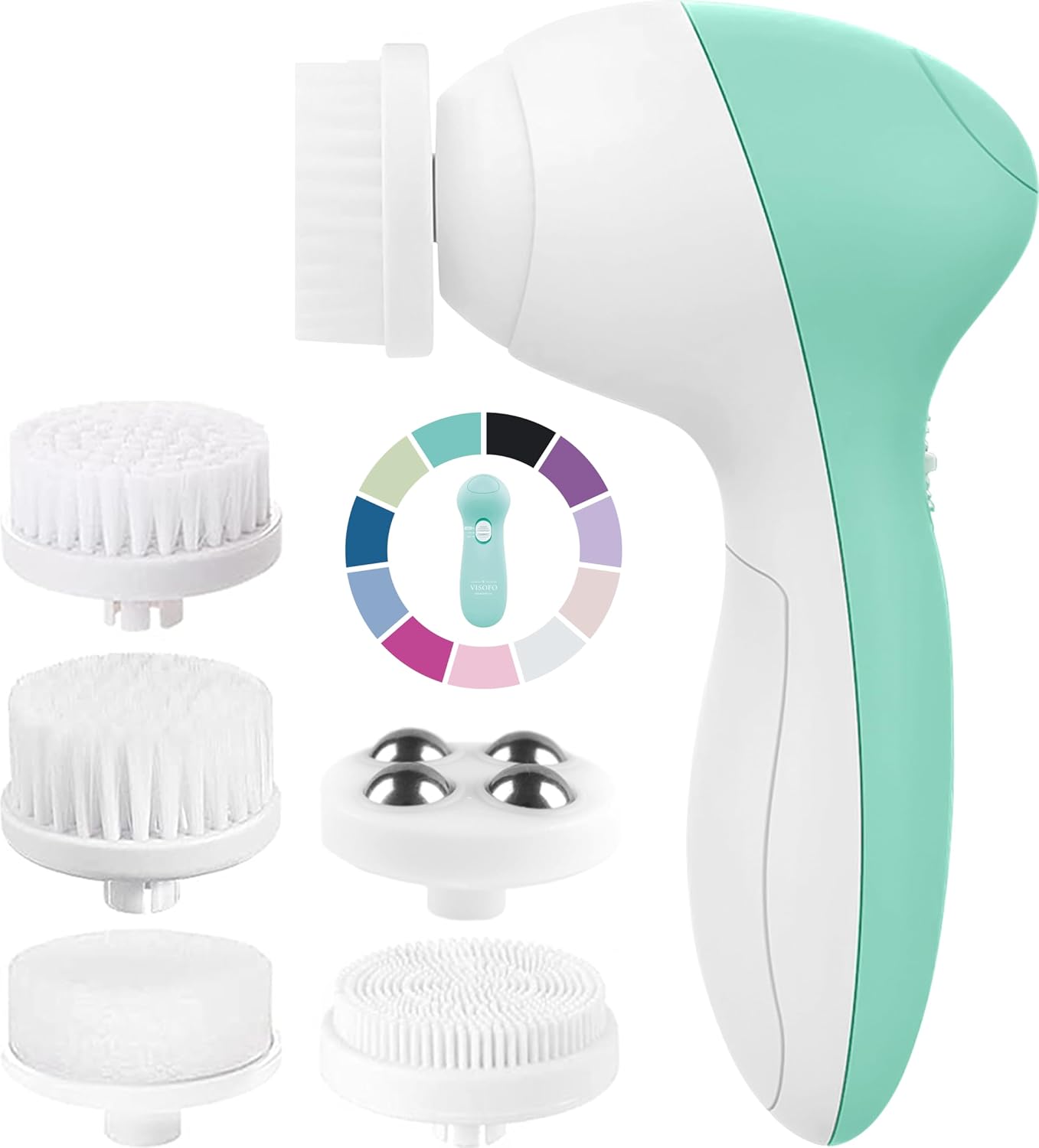 CEPILLO FACIAL ELÉCTRICO VISOFO 7 CABEZAS OPAL - 1