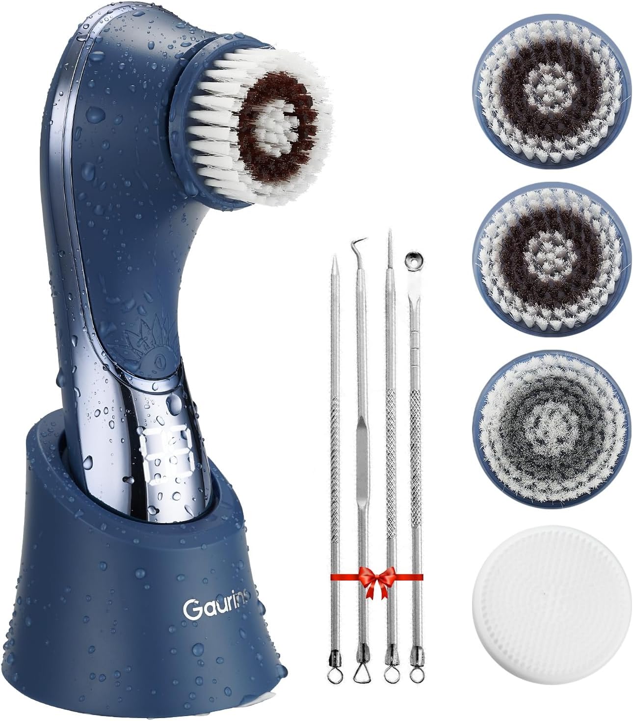 CEPILLO FACIAL ELÉCTRICO RECARGABLE GAURINS 2 VELOCIDADES - 1