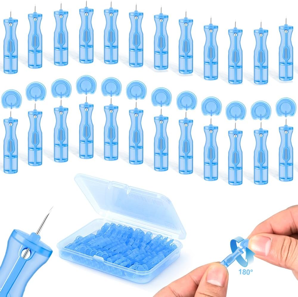 KIT DE 50 AGUJAS ESTERILIZADAS PARA ACNÉ DTTIYXI PARA EXTRACCIÓN DE ESPINILLAS Y PUNTOS NEGROS - 1