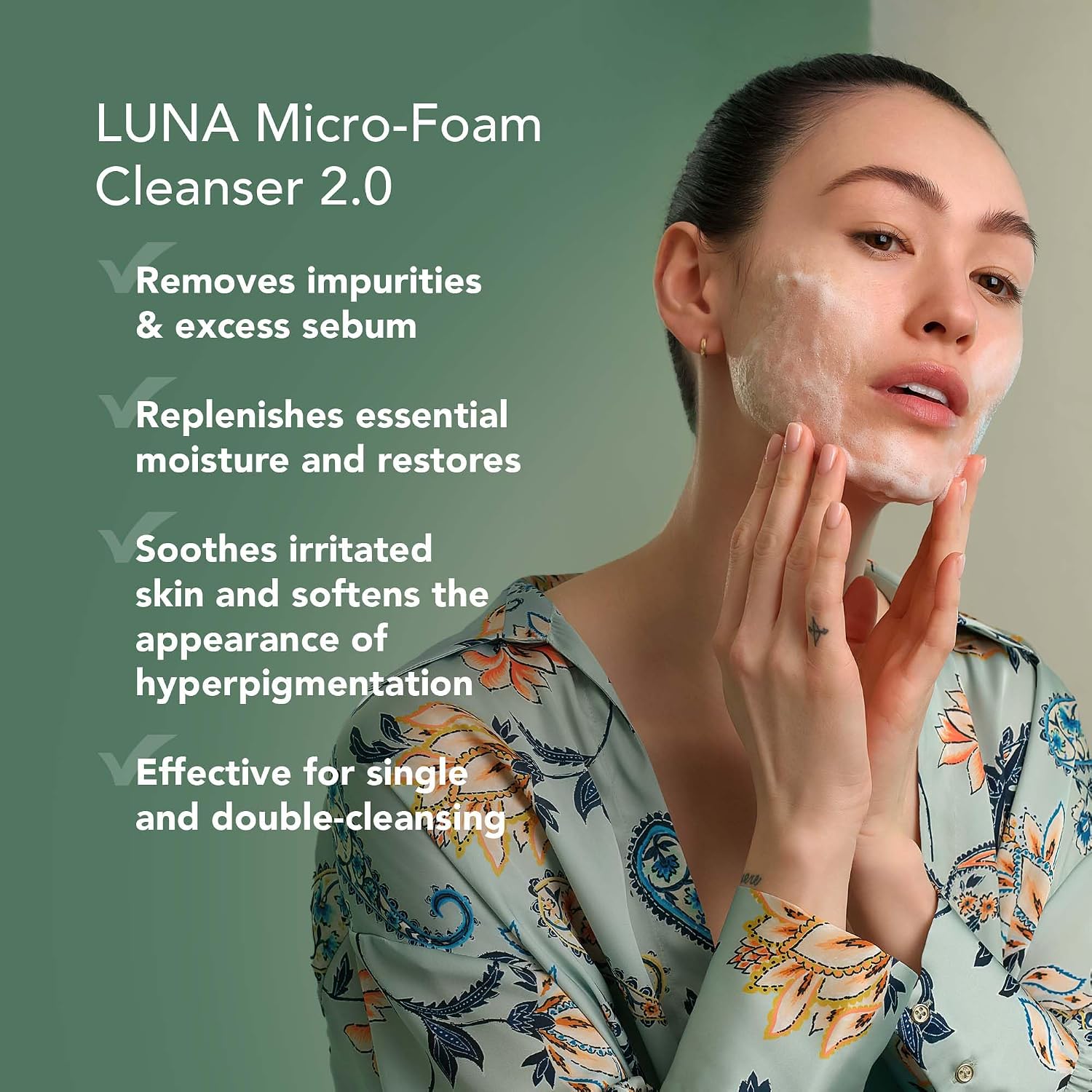CEPILLO LIMPIADOR FACIAL FOREO LUNA 4 GO CON LIMPIADOR FACIAL MICRO-FOAM 2.0 - 5