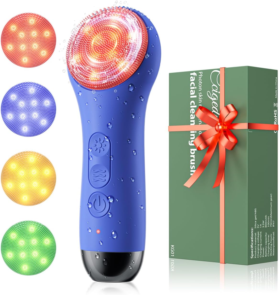 CEPILLO FACIAL ELÉCTRICO CCIGEDY ROYAL BLUE - 1