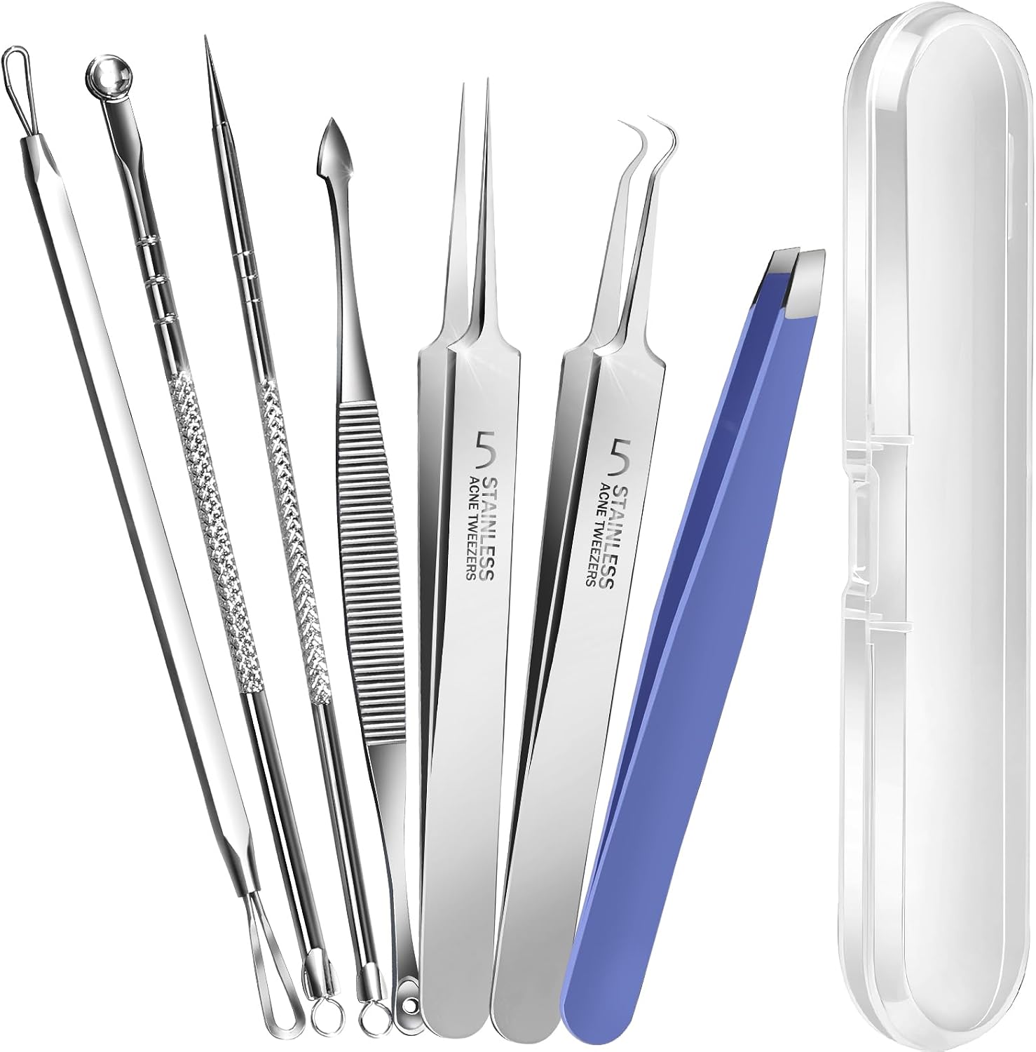 KIT DE HERRAMIENTAS PARA ESPINILLAS TEENITOR 7 PIEZAS ACERO QUIRÚRGICO - 1