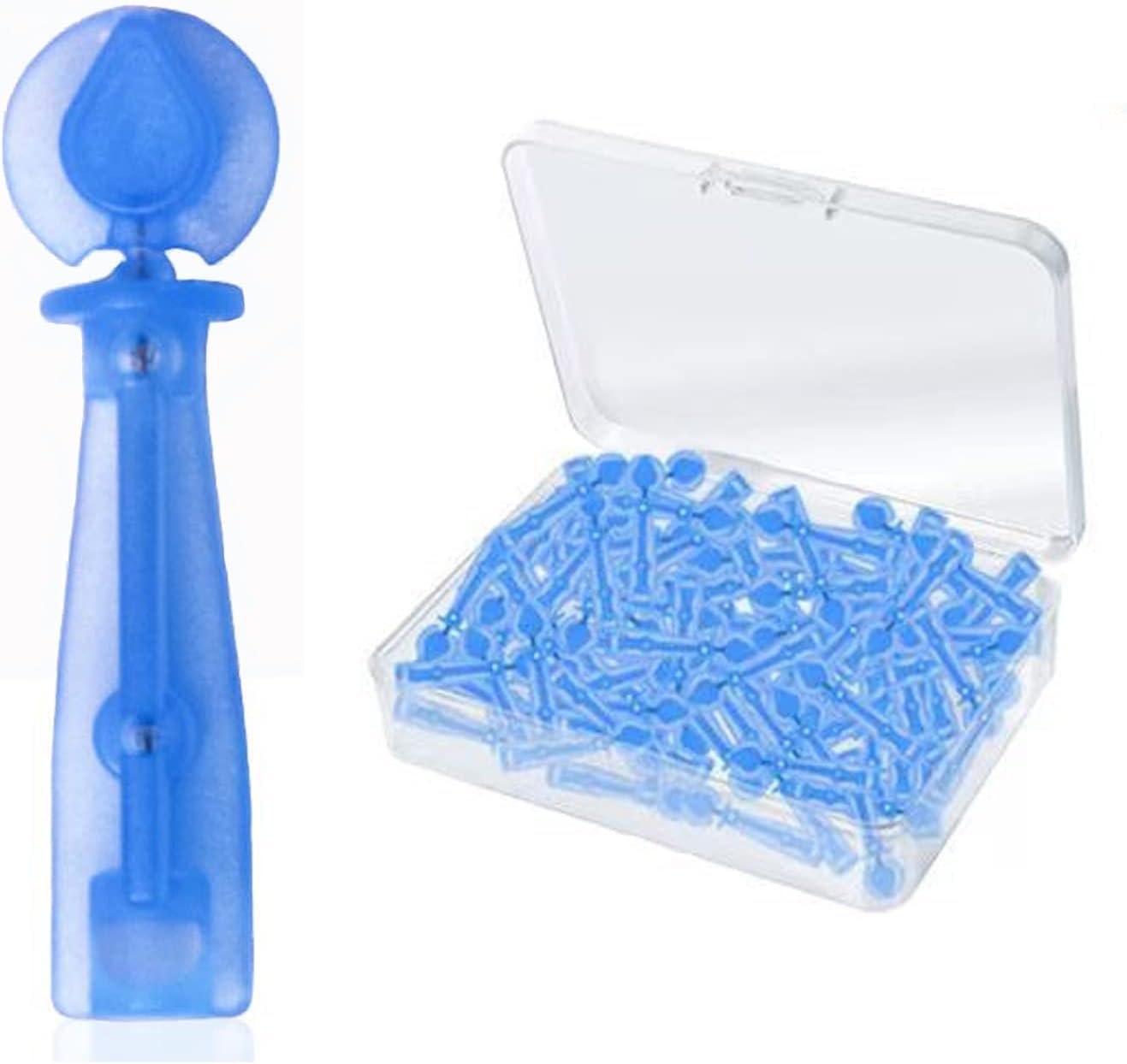 KIT DE 100 HERRAMIENTAS DESECHABLES PARA ELIMINAR PUNTOS NEGROS Y GRANOS KUMARTE - 1