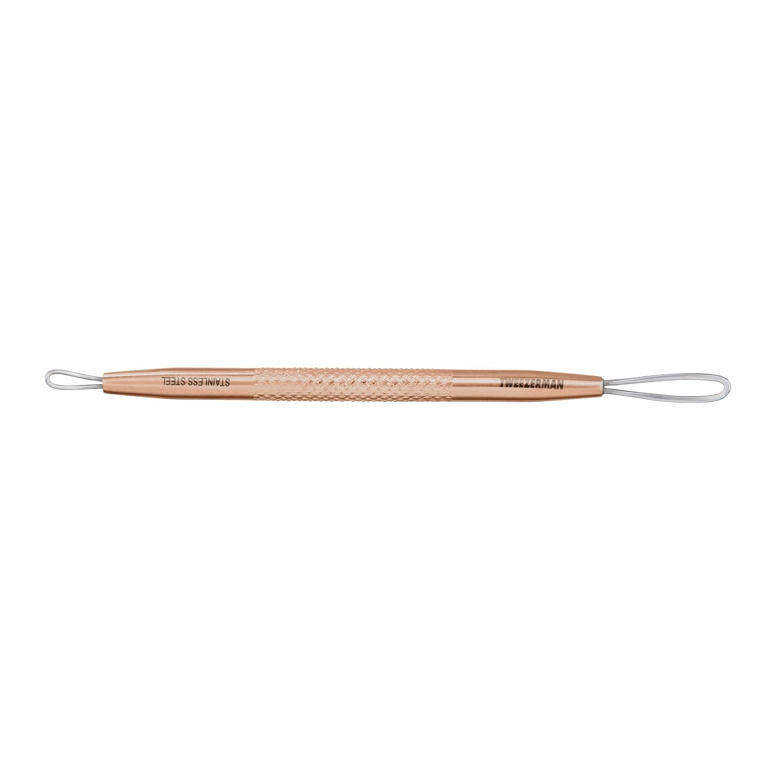 REMOVEDOR DE PUNTOS NEGROS Y BLANCOS TWEEZERMAN ROSE GOLD - 1