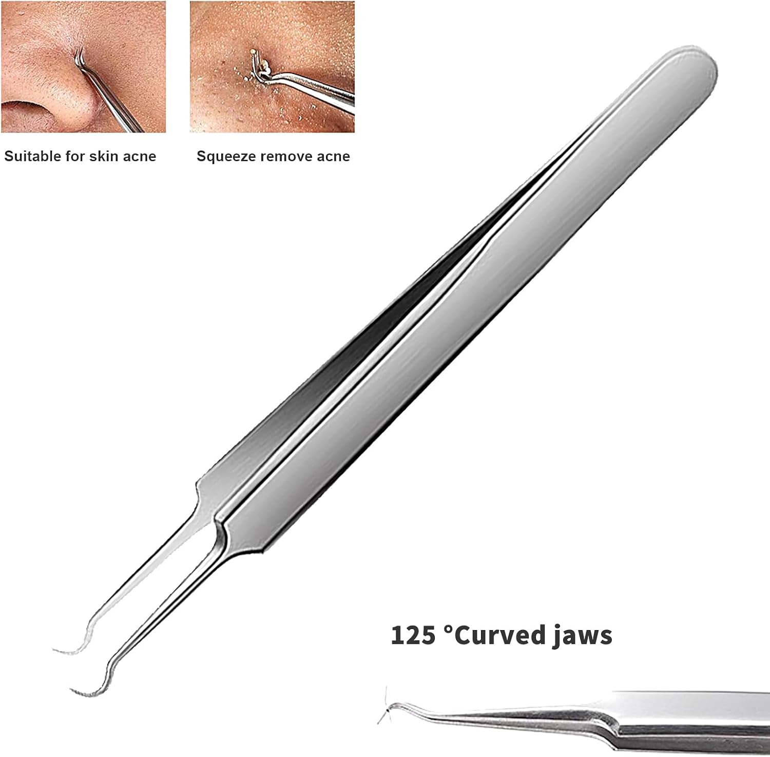 EXTRACTOR DE PUNTOS NEGROS WSYUB KIT 3 PIEZAS ACERO INOXIDABLE - 3