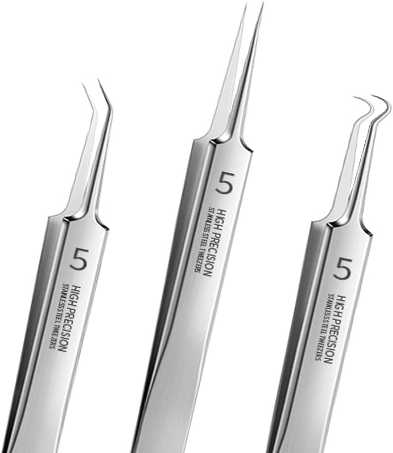 EXTRACTOR PROFESIONAL DE PUNTOS NEGROS BLAAROOM KIT 3 PIEZAS ACERO INOXIDABLE - 1
