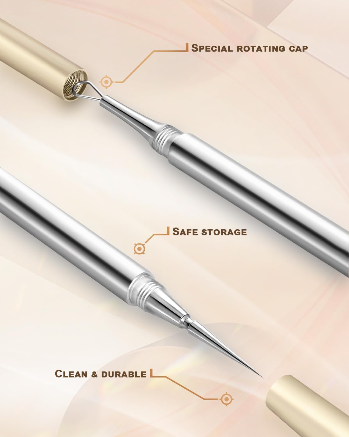 HERRAMIENTA PROFESIONAL PARA EXTRACCIÓN FACIAL SGNEKOO MILIA Y PUNTOS BLANCOS - 3