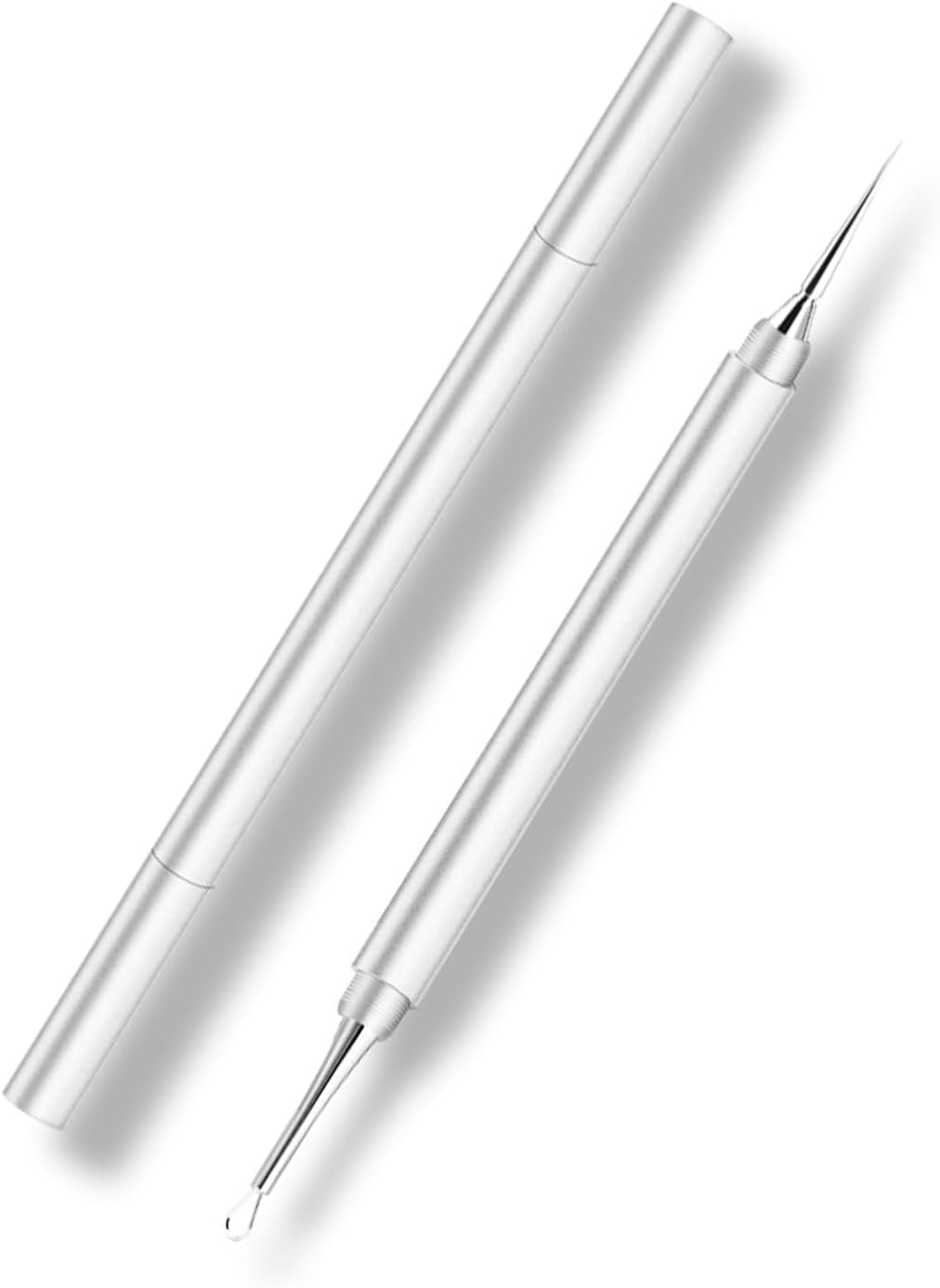 EXTRACTOR DE ACNÉ PROFESIONAL 2 EN 1 SESTBALL ACERO INOXIDABLE PLATA - 1