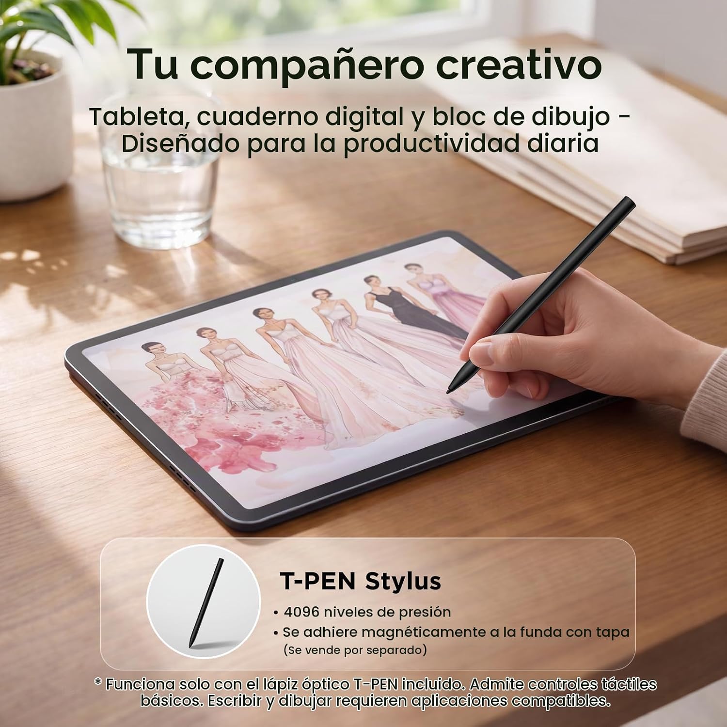 TABLET TCL NXTPAPER 11 PLUS 11.5' 8+256GB NEGRA - 2