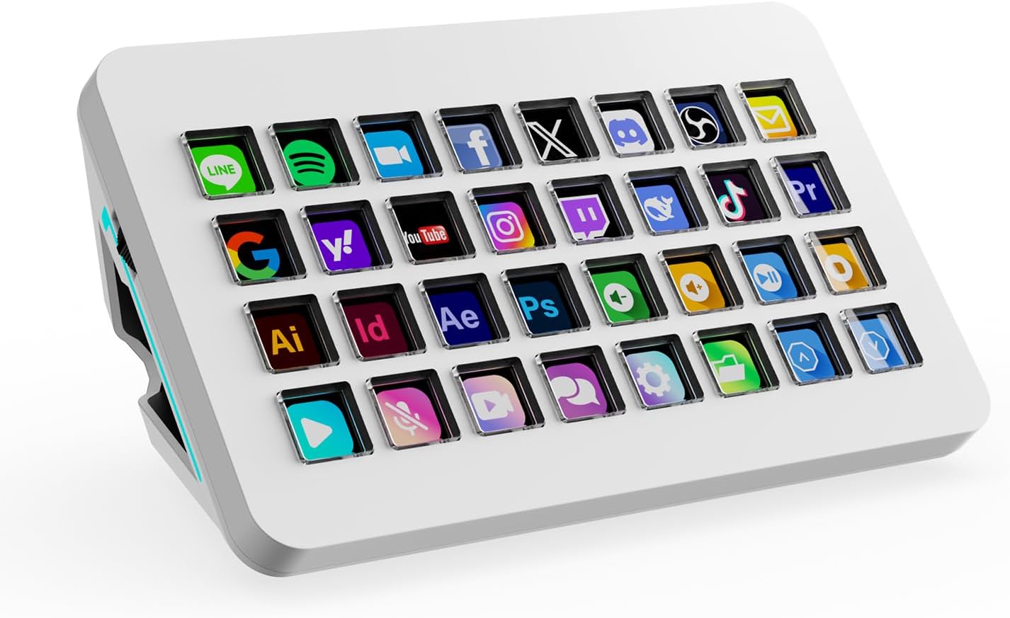 CONTROLADOR DE ESTUDIO TREASLIN STREAM DOCK XL BLANCO - 1