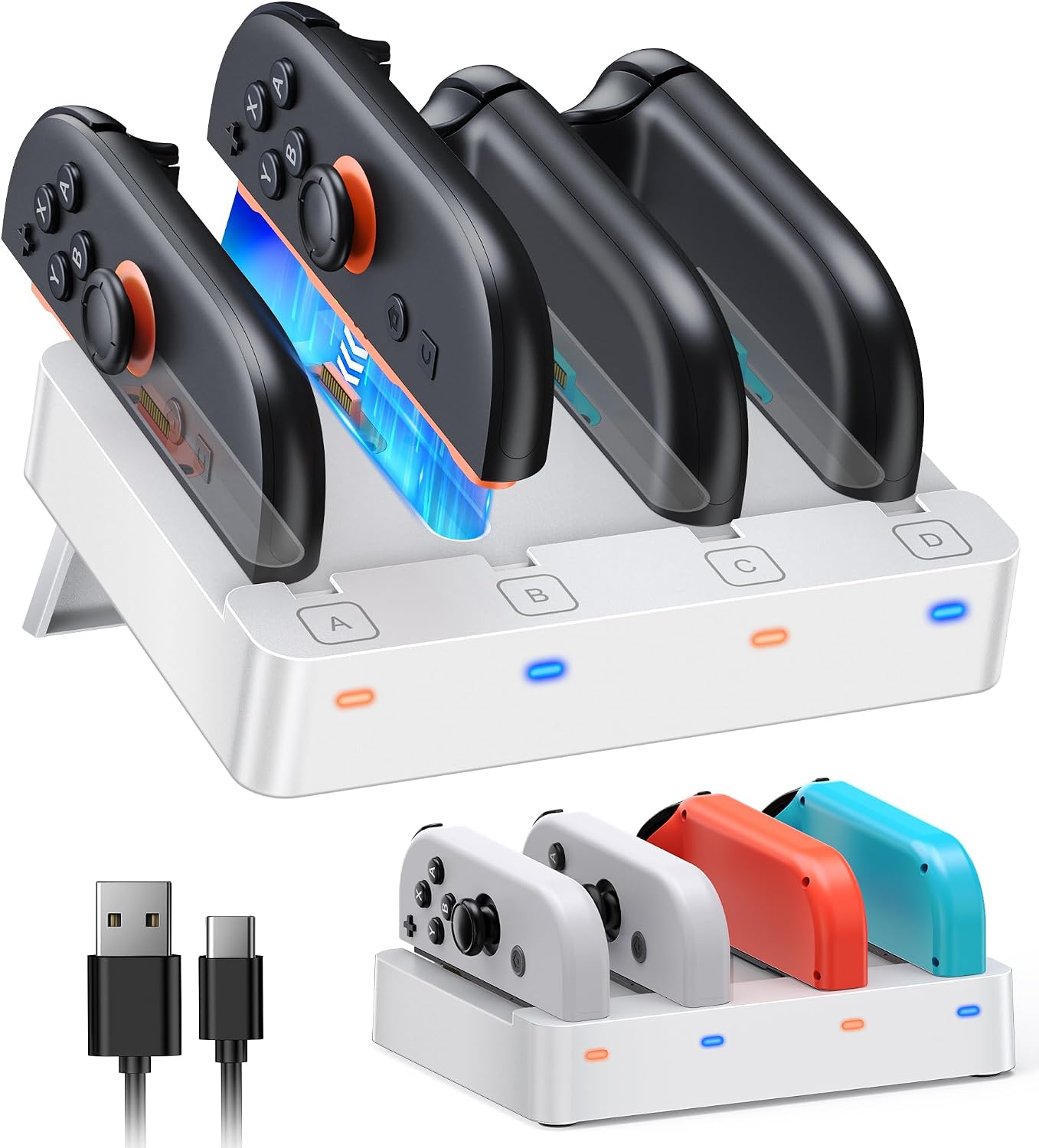 BASE CARGADORA PARA CONTROLES FYOUNG SWITCH 2/1 - 1