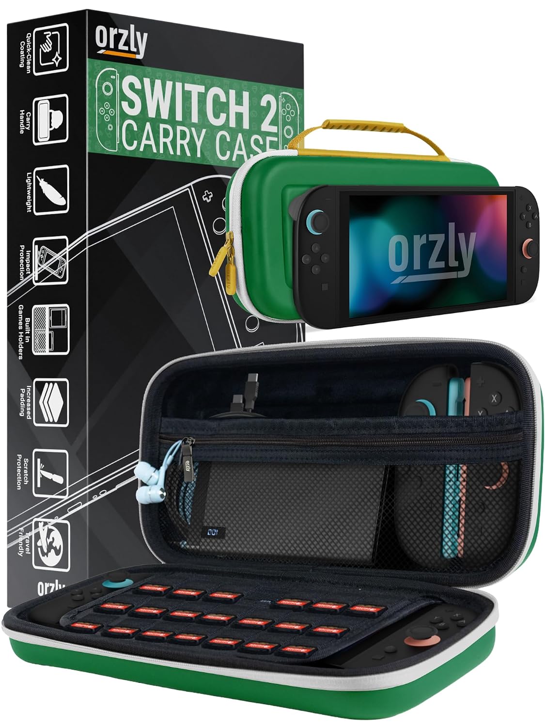 FUNDA ORZLY PARA NINTENDO SWITCH 2 7.9 PULGADAS - 1