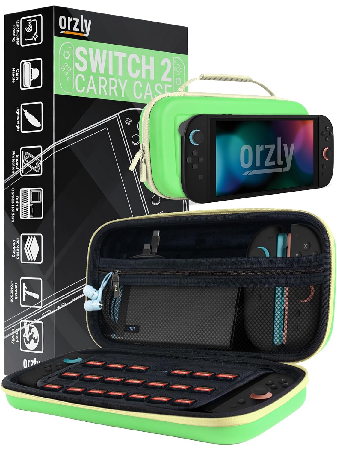 FUNDA ORZLY PARA NINTENDO SWITCH 2 7.9 PULGADAS - 1