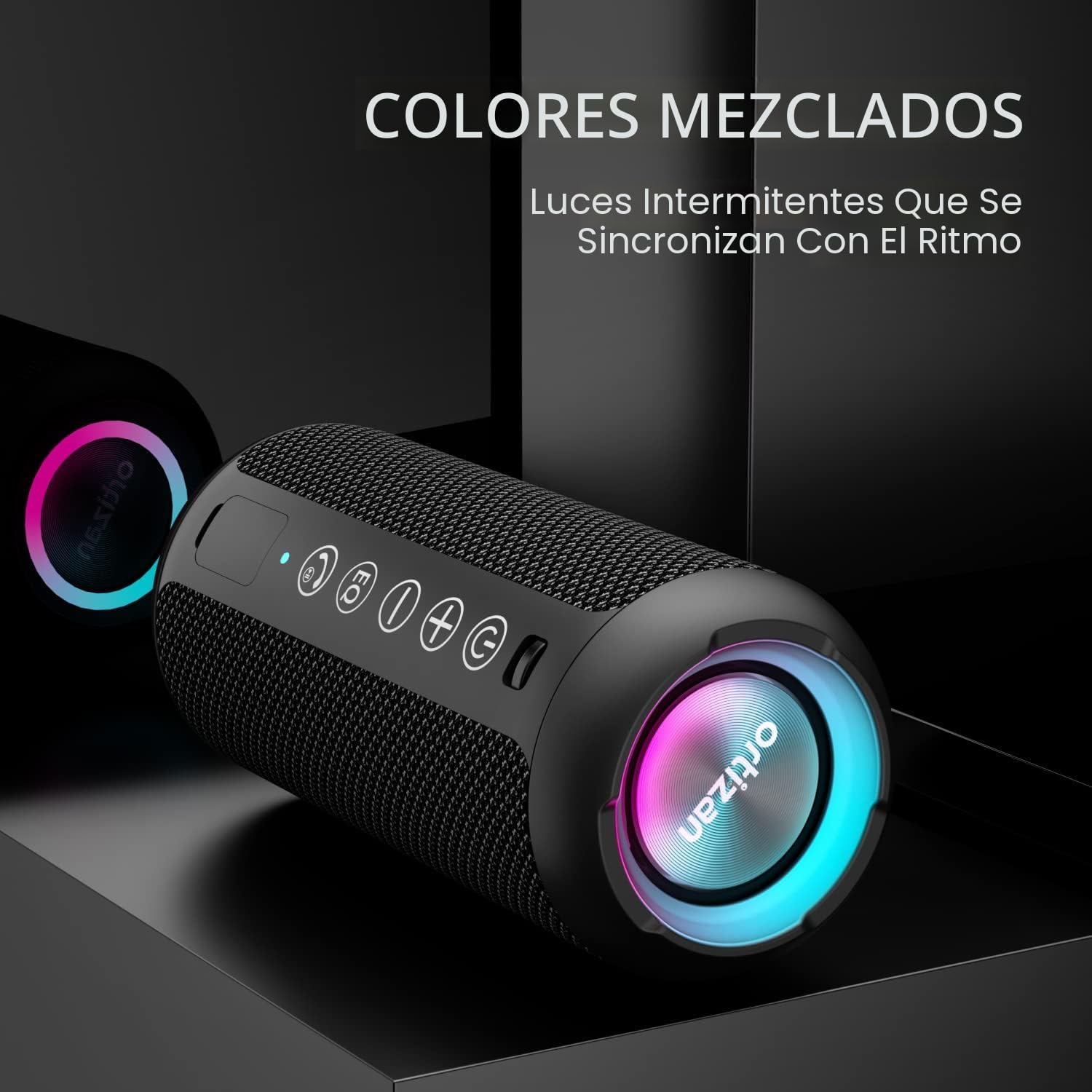 PARLANTE PORTÁTIL ORTIZAN X10 BLUETOOTH IPX7 WATERPROOF - 2